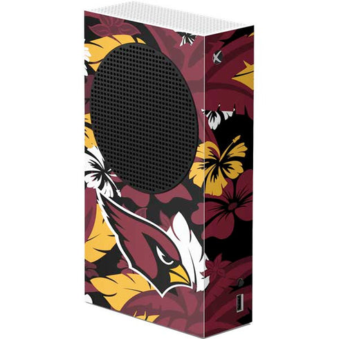 NFL Arizona Cardinals Tropical Print Xbox Series S Console Skin
